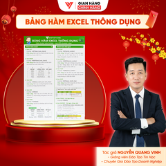Bảng Tóm Tắt Hàm Excel Thông Dụng - Ứng dụng văn phòng - Đào tạo tin học