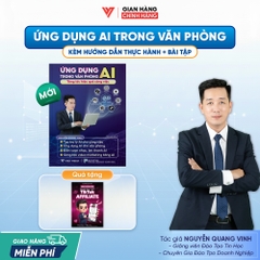 Sách Ứng Dụng AI Trong Văn Phòng Tăng Tốc Hiệu Quả Công Việc - D10