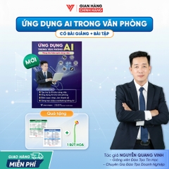 Sách Ứng Dụng AI Trong Văn Phòng - Tăng Tốc Hiệu Quả Công Việc