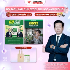 Bộ 2 Sách 68 Biểu Mẫu Excel Và Excel Từ Cơ Bản Đến Nâng Cao Bí Quyết Làm Chủ Excel Tin Học Văn Phòng