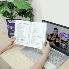 Bộ 2 Sách Ứng Dụng AI, 90 Hàm Excel và 101 Phím Tắt Word, Excel, Powerpoint - Ứng Dụng Văn Phòng Từ Cơ Bản Đến Nâng Cao