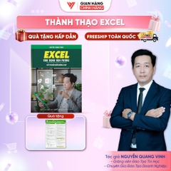 Sách Excel Ứng Dụng Văn Phòng - Từ Cơ Bản Đến Nâng Cao