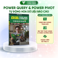 Sách Excel Power Query Và Power Pivot Cơ Bản - Tự Động Hóa Dữ Liệu Báo Cáo