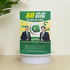 Sách 68 Biểu mẫu Excel ứng dụng văn phòng