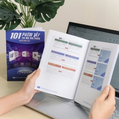 Sách 101 Phím Tắt Tin Học Văn Phòng ĐÀO TẠO TIN HỌC - Dạng sách 72 Trang In Màu Sắc Nét - Nguyễn Quang Vinh