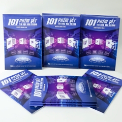 Sách 101 Phím Tắt Tin Học Văn Phòng ĐÀO TẠO TIN HỌC - Dạng sách 72 Trang In Màu Sắc Nét - Nguyễn Quang Vinh