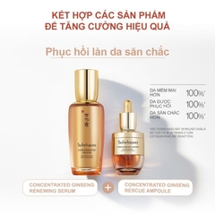 Tinh chất nhân sâm sulwhasoo phục hồi giải cứu làn da tức thì Concentrated Ginseng Rescue Ampoule 20g