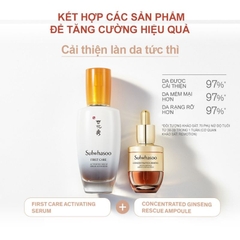 Tinh chất nhân sâm sulwhasoo phục hồi giải cứu làn da tức thì Concentrated Ginseng Rescue Ampoule 20g