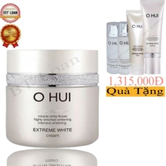 Kem dưỡng trắng da làm mờ thâm sạm da chống lão hóa OHUI Extreme White Cream Snow vitamin full 50ml