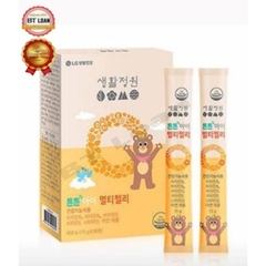 Thạch bổ sung vitamin tặng cường đề kháng và  khoáng chất trẻ em Life Garden Strong Child Multi Jelly 30 ngày (Vị xoài)