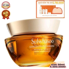 [ Mẫu Mới Full 60ML ] set Kem nhân sâm sulwhasoo chống nhăn chống lão hóa tái sinh da