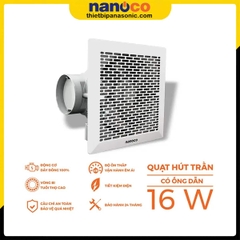 Quạt hút âm trần (dùng ống dẫn) Nanoco NCV1520-C