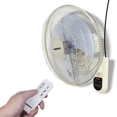 Quạt treo tường Remote Nanoco NWF1612RC-BE