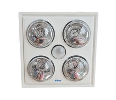Đèn sưởi nhà tắm Hans 4 bóng - H4B
