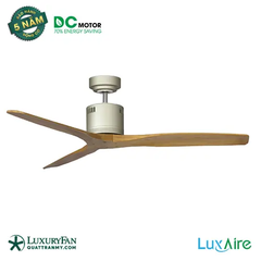 Quạt trần Lux Aire RITTER DC SOLID WOOD BN