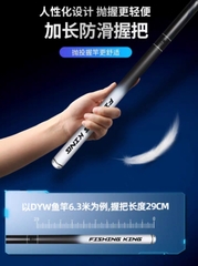 Cần Tay Hắc Bạch Cổ Thiên Lạc 5h - Kèm 1 Ngọn Phụ.