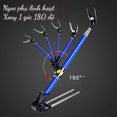 Chống cần đơn gác cần tay, câu đài BOYANG