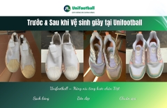 Trước & Sau khi Vệ sinh giày tại Unifootball