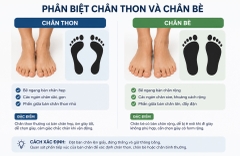 Cách Phân Biệt Chân Thon Và Chân Bè Đơn Giản, Chuẩn Xác Nhất Để Chọn Giày Bóng Đá