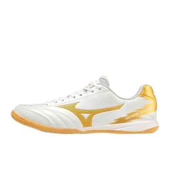 Giày Bóng Đá Mizuno Monarcida Sala Pro IN Q1GA232152 - Trắng/vàng