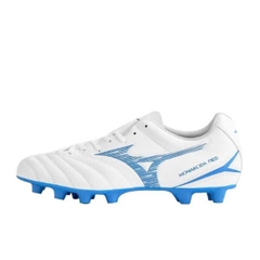 Giày Bóng Đá Mizuno Monarcida Neo III Select AS  FG P1GA242525  - Trắng/Xanh
