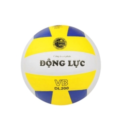 Bóng chuyền da PVC 3 màu xuất khẩu ( DL 200 )