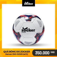 Quả bóng đá size 5 Zocker Denver ZK5-D2305