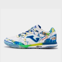 Giày Bóng Đá Fustal Joma Amandinha Top Flex Rebound TORW2699IN White