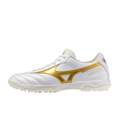 Giày Bóng Đá Mizuno Morelia II Pro AS Bright Gold -Trắng/Vàng Gold