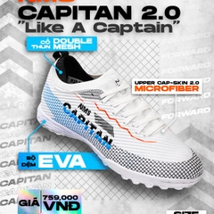 Giày Bóng Đá NMS Capitan 2.0 -Trắng