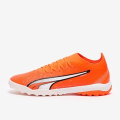 PUMA Ultra Match TT Supercharge - Ultra Orange/PUMA White/Blue Glimme