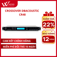Bộ Lọc Phân Tần Dbacoustic CROSSOVER CR4.8 | Giá rẻ nhất, Bảo hành 12 tháng | Vietsys Technology
