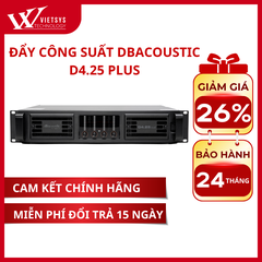 Đẩy Công Suất 4 Kênh Dbacoustic D4.25PLUS | Giá rẻ nhất, Bảo hành 24 tháng | Vietsys Technology