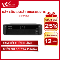 Đẩy Công Suất 2 Kênh Dbacoustic KP2160 | Giá rẻ nhất, Bảo hành 12 tháng | Vietsys Technology