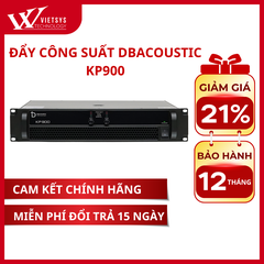 Đẩy Công Suất 2 Kênh Dbacoustic KP900 | Giá rẻ nhất, Bảo hành 12 tháng | Vietsys Technology