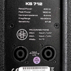 Loa Karaoke Dbacoustic KS712 | Giá rẻ nhất, Bảo hành 12 tháng | Vietsys Technology