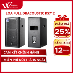 Loa Karaoke Dbacoustic KS712 | Giá rẻ nhất, Bảo hành 12 tháng | Vietsys Technology