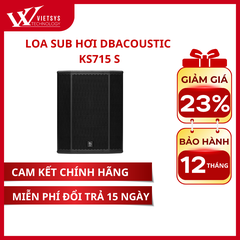 Loa Sub Hơi Dbacoustic KS715S | Giá rẻ nhất, Bảo hành 12 tháng | Vietsys Technology