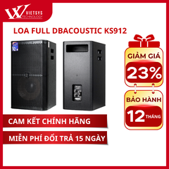 Loa Karaoke Dbacoustic KS912 | Giá rẻ nhất, Bảo hành 12 tháng | Vietsys Technology