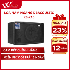 Loa Nằm Ngang Dbacoustic KS-X10 | Giá rẻ nhất, Bảo hành 12 tháng | Vietsys Technology