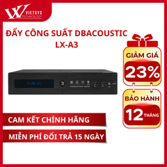 Đẩy Công Suất 2 Kênh Dbacoustic LX-A3 | Giá rẻ nhất, Bảo hành 12 tháng | Vietsys Technology