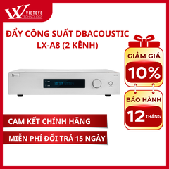 Đẩy Công Suất 2 Kênh Dbacoustic LX-A8 | Giá rẻ nhất, Bảo hành 12 tháng | Vietsys Technology