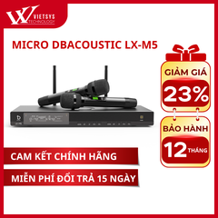 Micro Karaoke Không Dây Dbacoustic LX-M5 | Giá rẻ nhất, Bảo hành 12 tháng | Vietsys Technology
