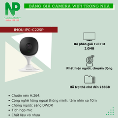 Camera Wifi 2MP IMOU IPC-C22SP