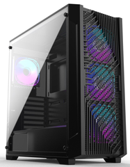 Case Patriot PG902 -  3 fan RGB trước , kính cường lực bên hông