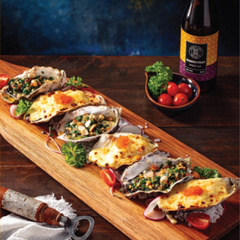 Hàu Bỏ Lò Phô Mai/ Nướng Mỡ hành