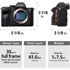 Body Sony Alpha A7R IV