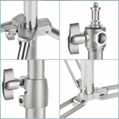Chân đèn INOX Qihe J220S