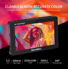 Màn hình Feelworld F5 Pro X - Monitor 5.5 Inch 1600nit
