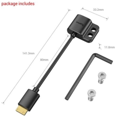 Cáp SmallRig 3021 Ultra-Slim Female HDMI Type A to Male Micro-HDMI Type D Adapter Cable
